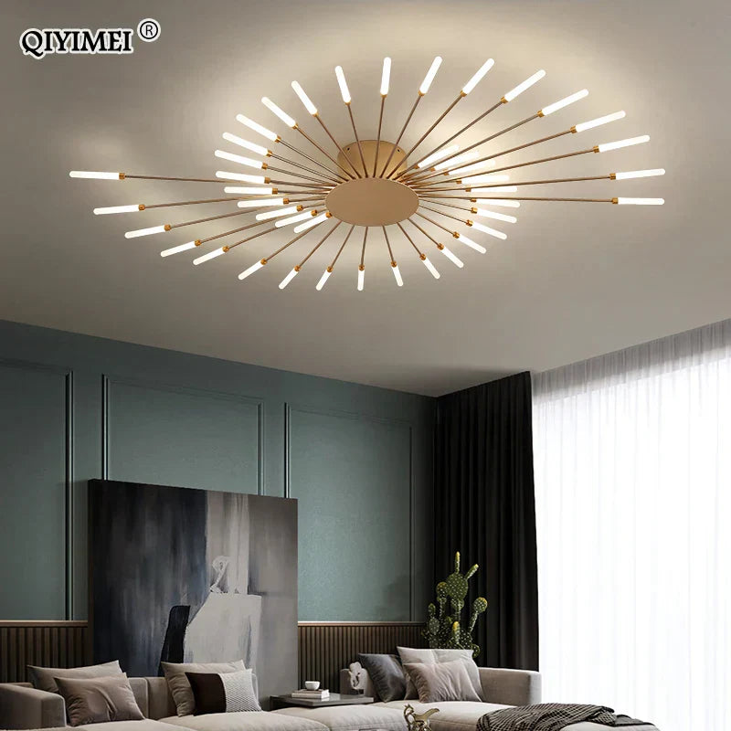 DecorBites™ LED Acrylic Ceiling Light Fixture for Bedroom Hall Living Room Kids, Modern Luster