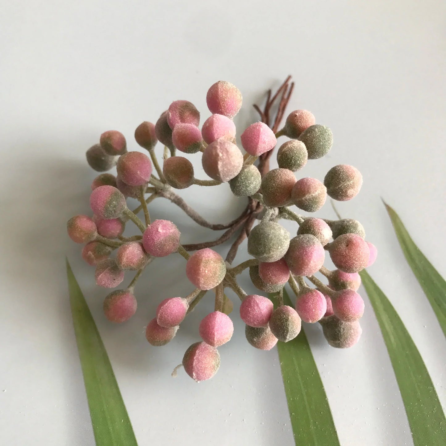 DecorBites™ Greenery Berry Stamen Bundle for DIY Christmas Decor & Gift Wrapping