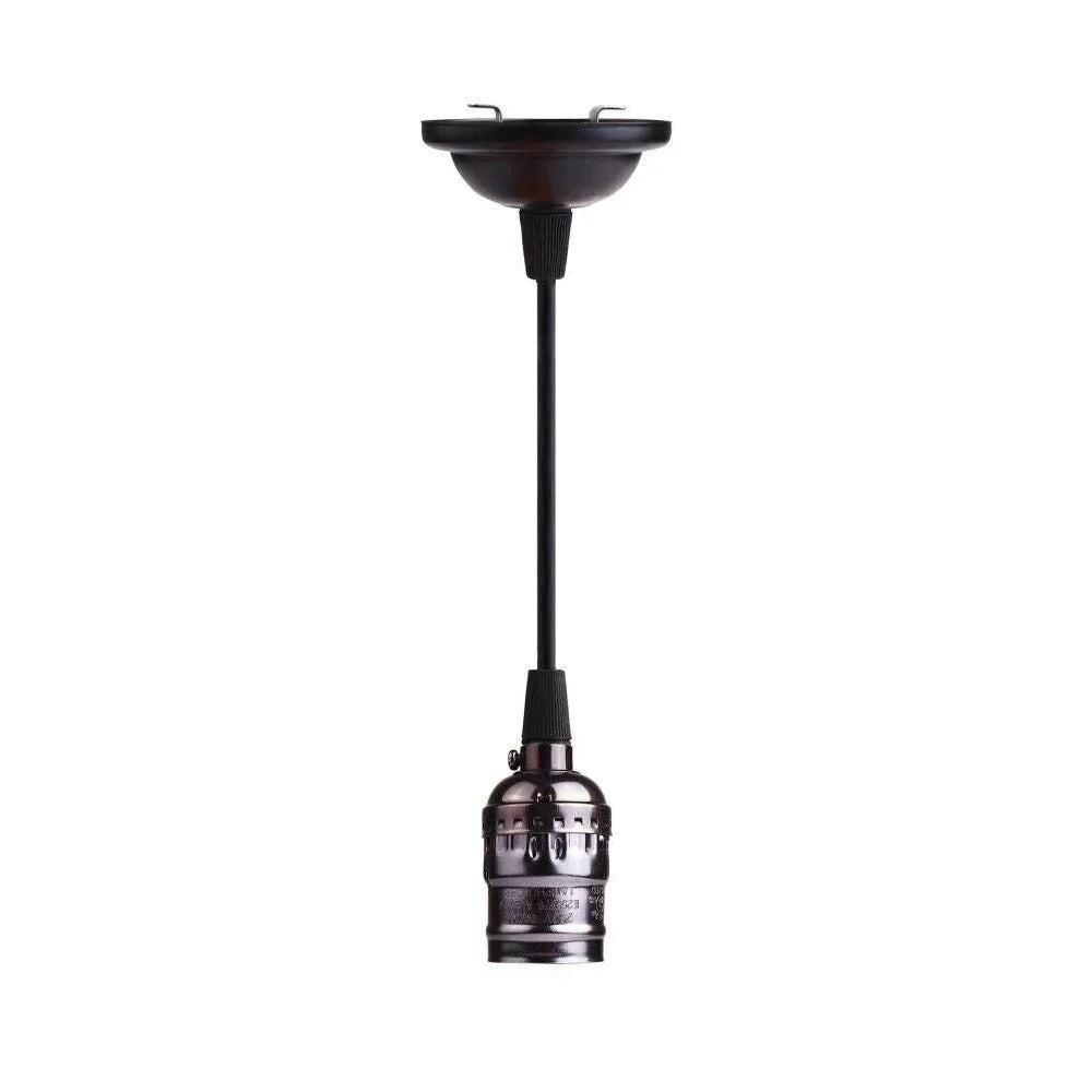 DecorBites™ Aluminum E27 Lamp Holder Pendant Light in 4 Colors