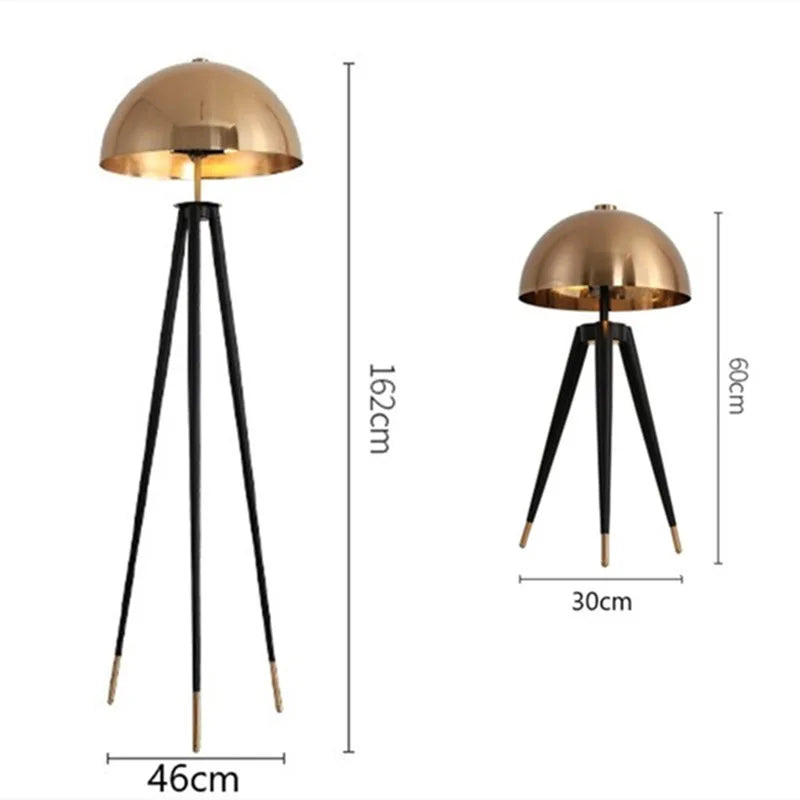 DecorBites™ Coyote Tripod Floor Lamp: Modern Stylish Standing Light for Home Decor