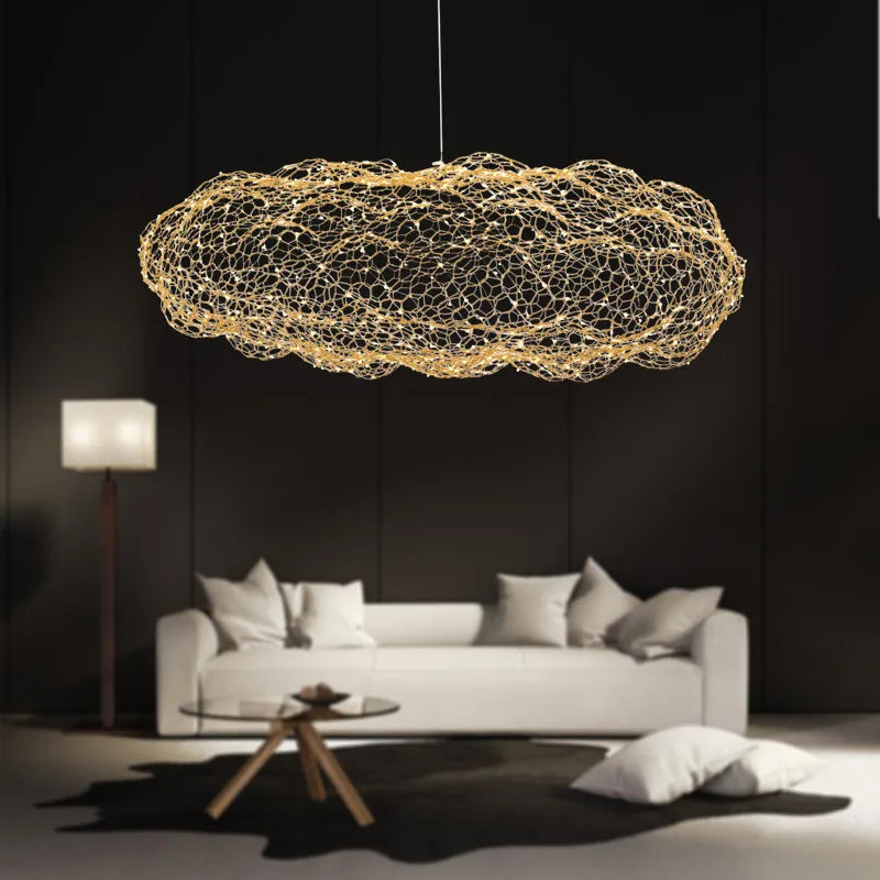 DecorBites™ Cloud Light: Nordic Designer Pendant Lamp for Bedroom, Hotel, Restaurant, Bar