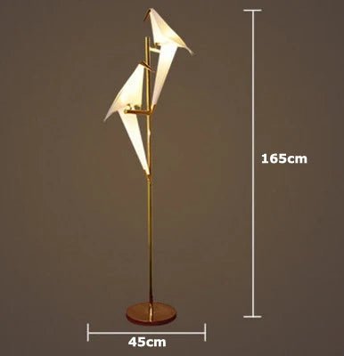DecorBites™ Love Bird LED Wall Sconce Iron Acryl Wall Light for Bedroom Corridor