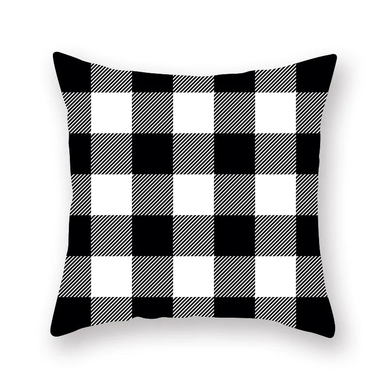 DecorBites™ Geometric Star Stripe Print Pillowcase - Wholesale, 45x45cm
