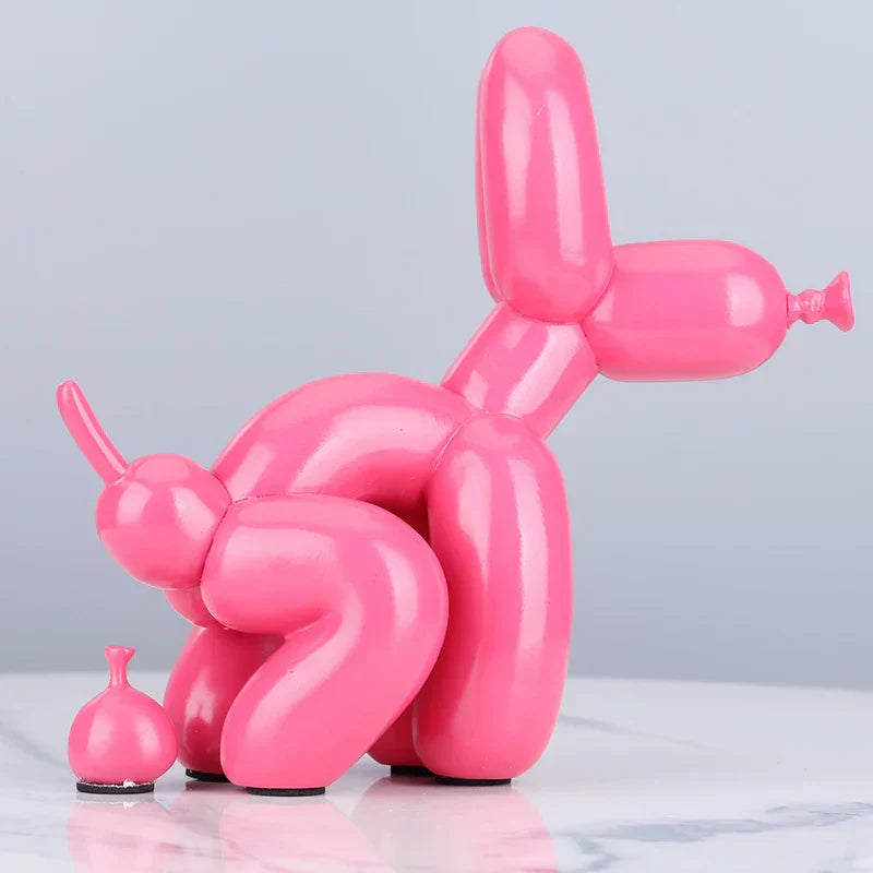 DecorBites™ Balloon Dog Statue: Modern Nordic Resin Art Sculpture for Home Decor