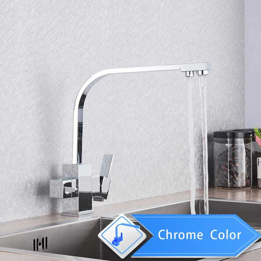 DecorBites™ Beige Purity Kitchen Faucet with Purification Function