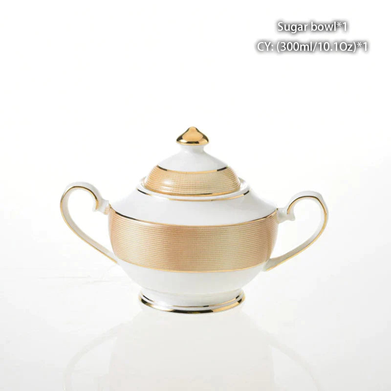 DecorBites™ Bone China Sugar Bowl & Creamer Set
