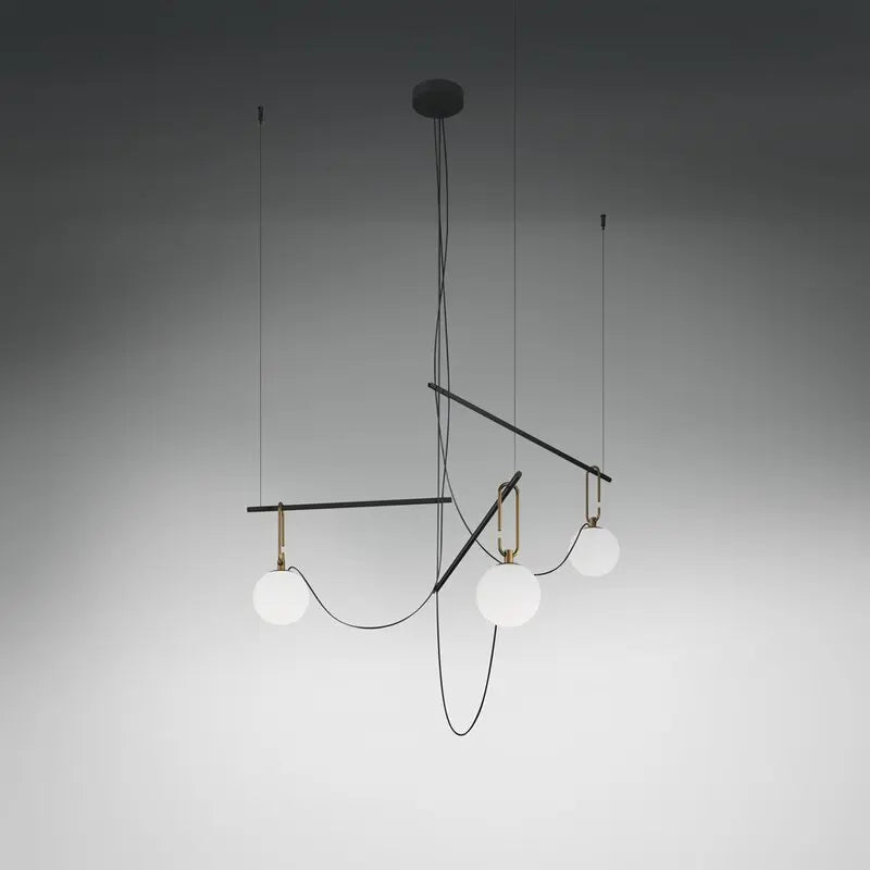 DecorBites™ Glass Ball Pendant Light for Bedroom Bar Cafe Decor - Multi-Light Post-Modern Glass Lighting