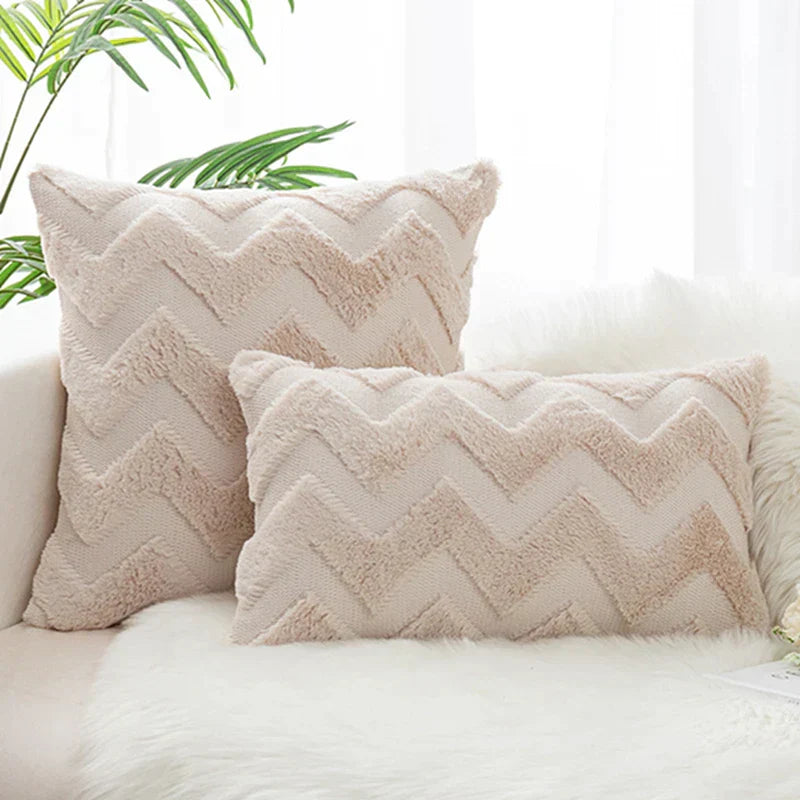 DecorBites™ Boho Chic Pillow Cover Luxury Style Cushion Case for Sofa Bedroom Square