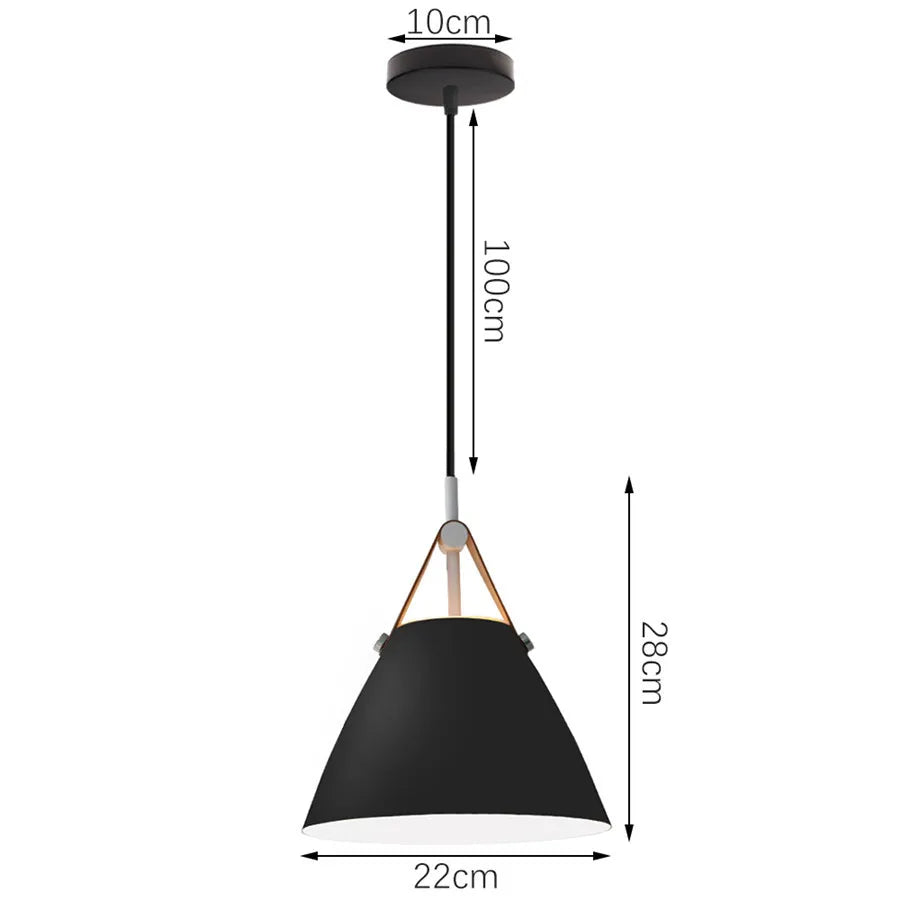 DecorBites™ Industrial Iron Pendant Lights for Home and Retail Spaces