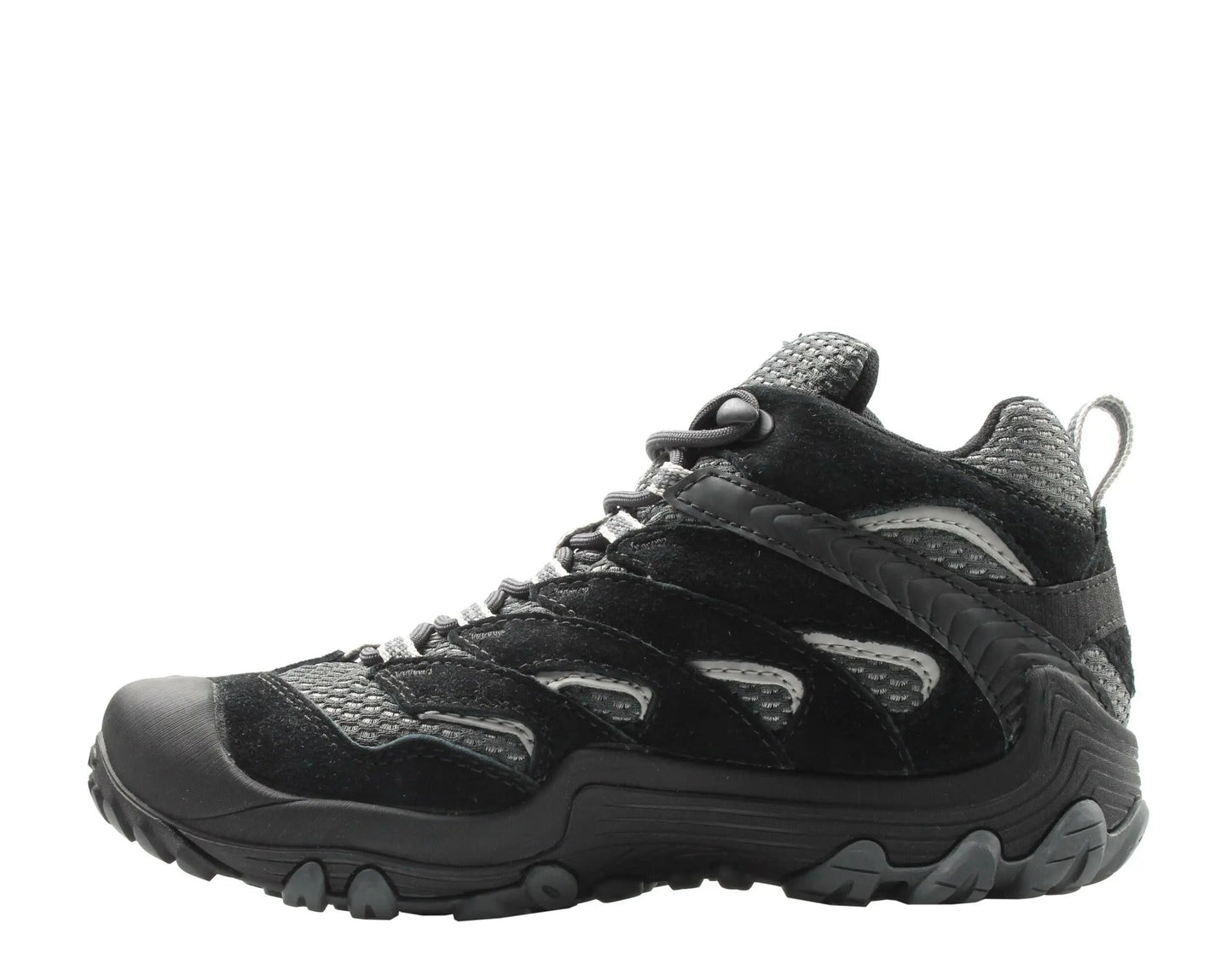 Merrell Cham 7 Limit Mid Waterproof Women Hiking Boots Black/Grey
