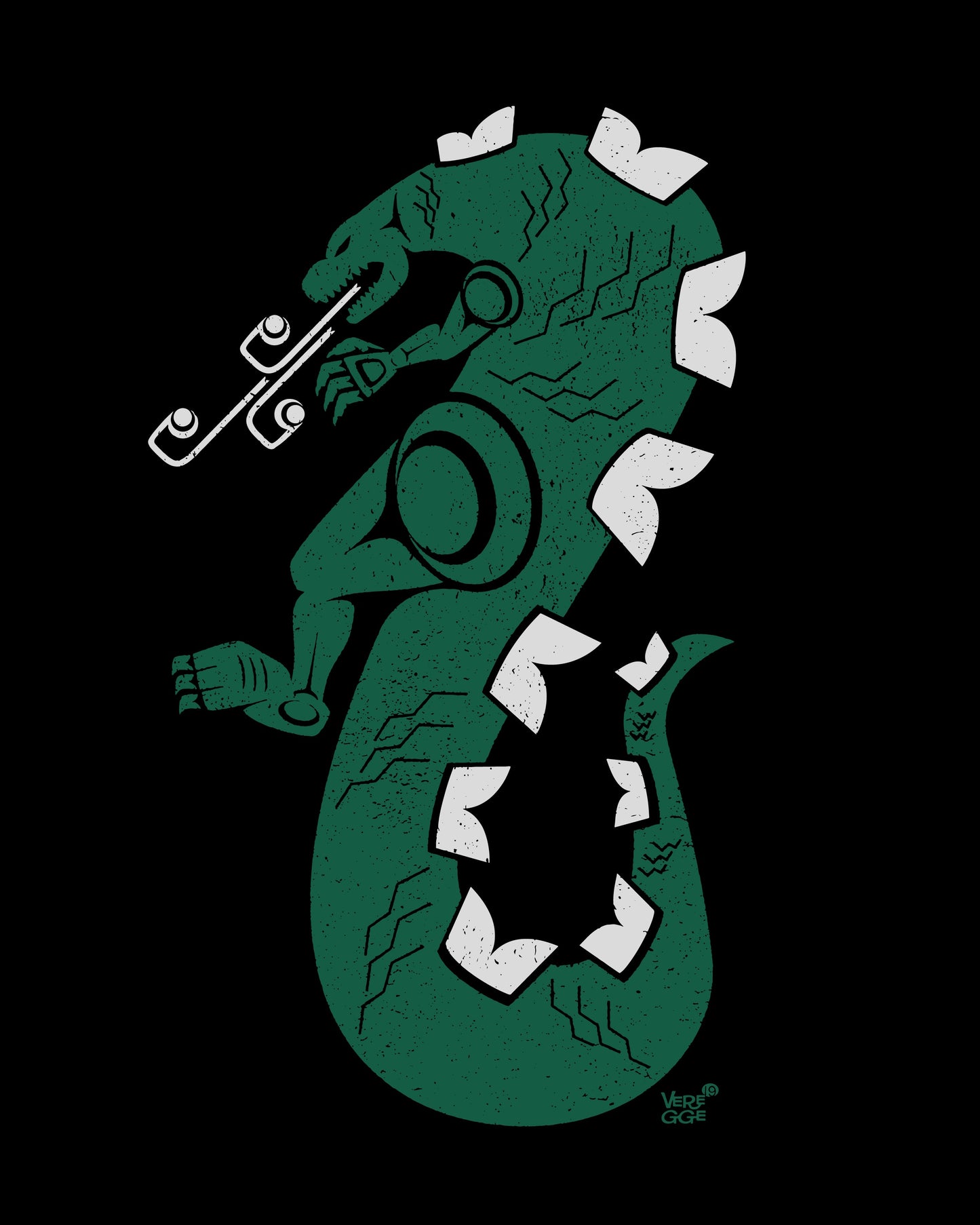 Godzilla · Unisex Black T-Shirt