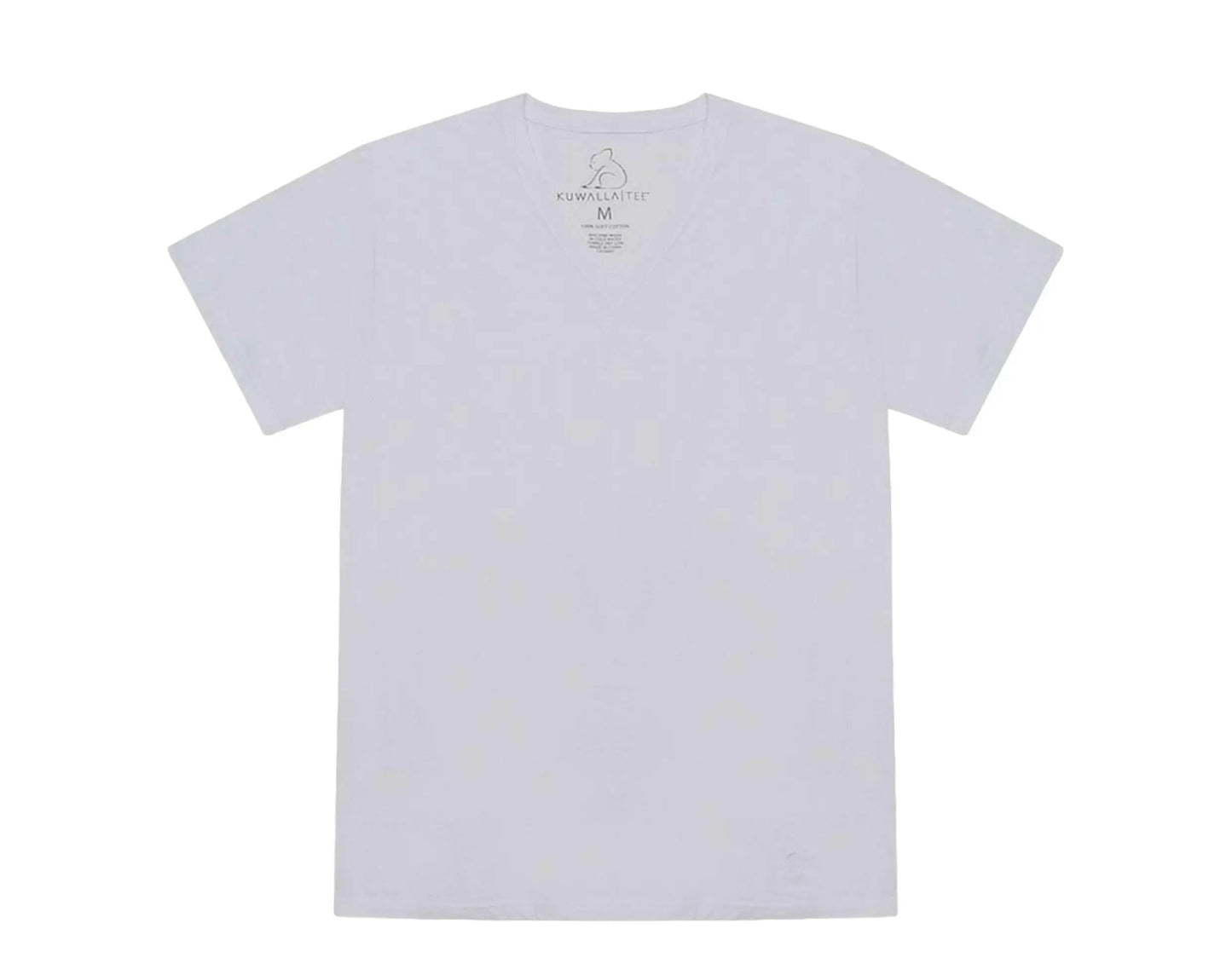 Kuwalla Tee Crew V-Neck Men T‑Shirt 3‑Pack Mix Black/White/Grey