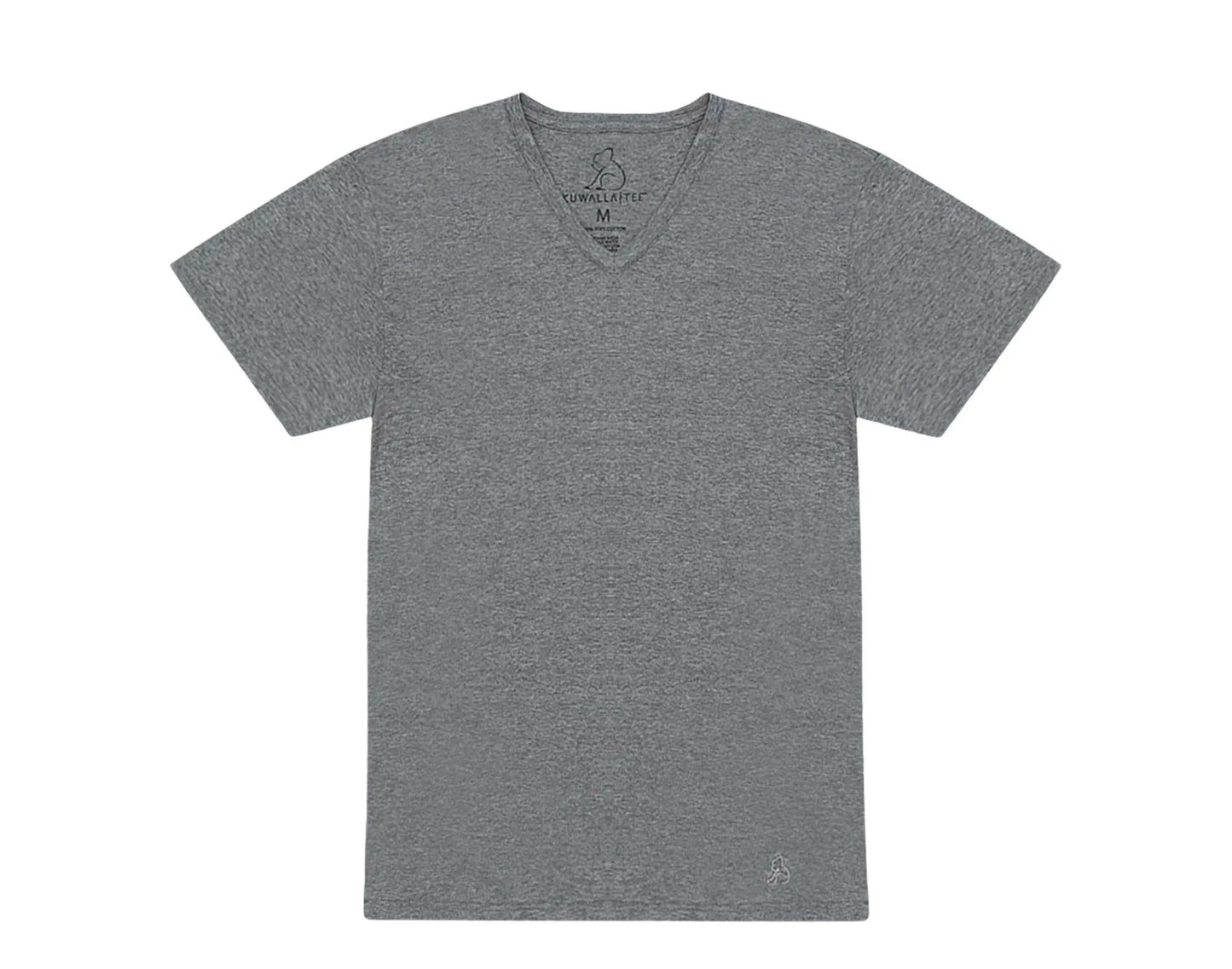 Kuwalla Tee Crew V-Neck Men T‑Shirt 3‑Pack Mix Black/White/Grey
