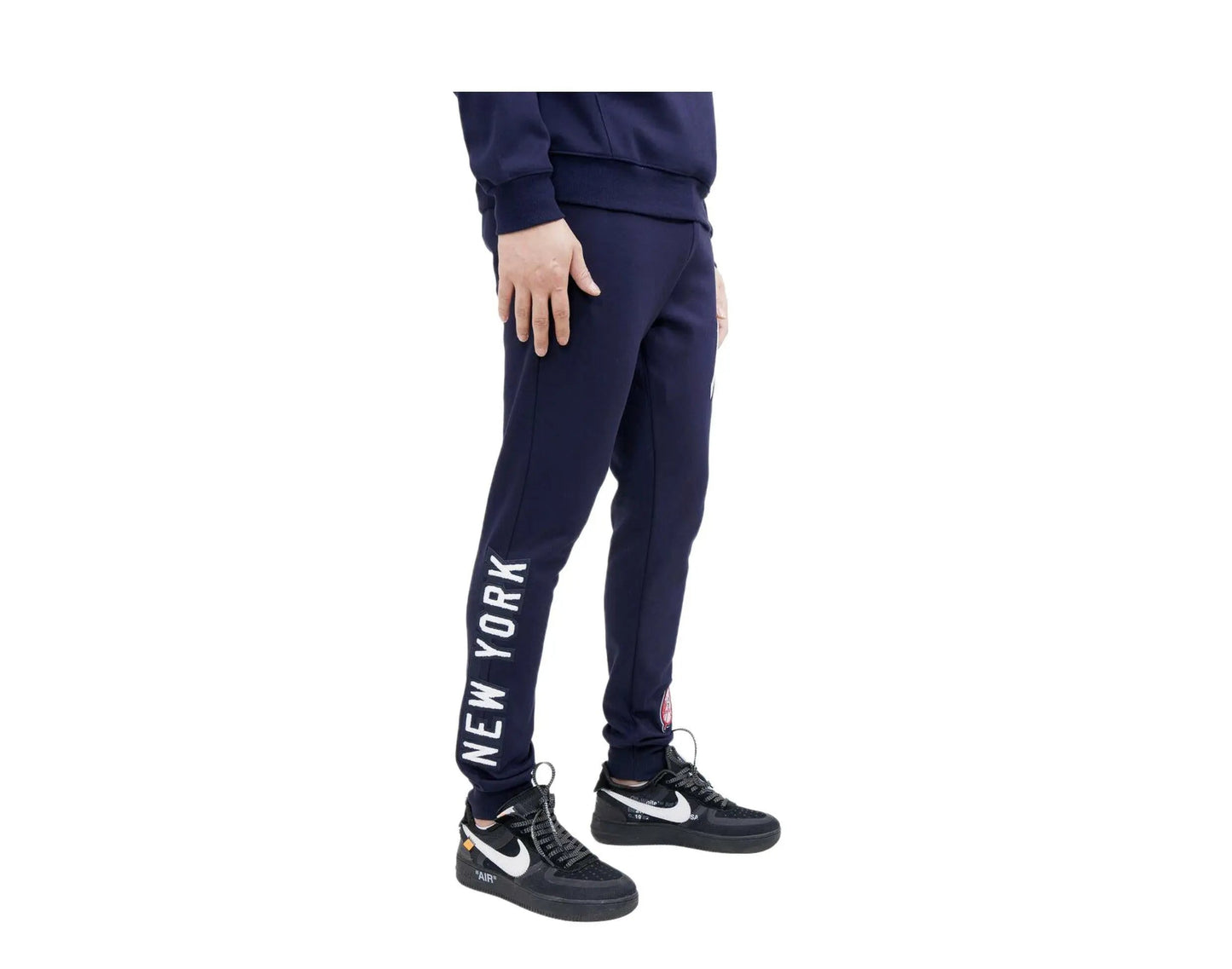 Pro Standard New York Yankees Logo Men Joggers Midnight Navy Sweatpants