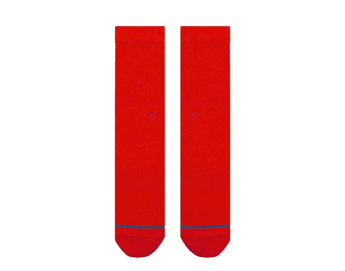 Stance Icon Classic Crew Socks Red