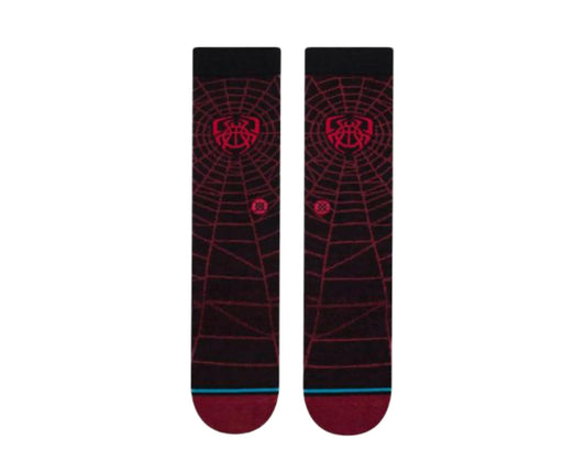 Stance Casual Spida Donovan Mitchell Men Crew Socks Black/Red