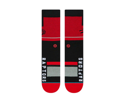Stance Raptors Shortcut NBA Crew Socks Red/Black