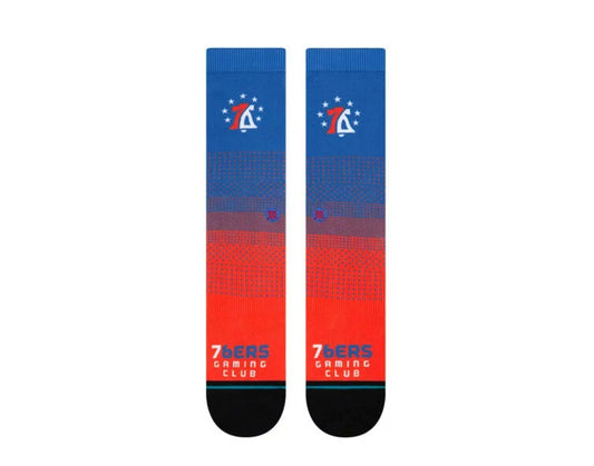 Stance 76ers Gaming GC 2K Crew Socks Blue