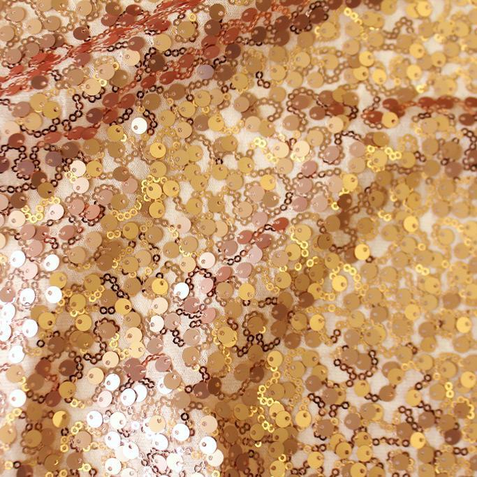 Marilyn Stretch Mesh Sequin Fabric | Blue Moon Fabrics