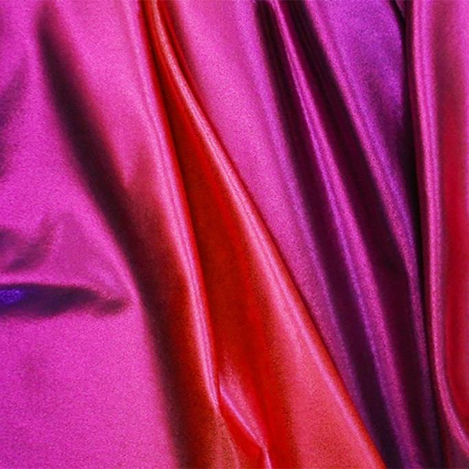 Ombre Mystique Foiled Spandex Fabric | Blue Moon Fabrics