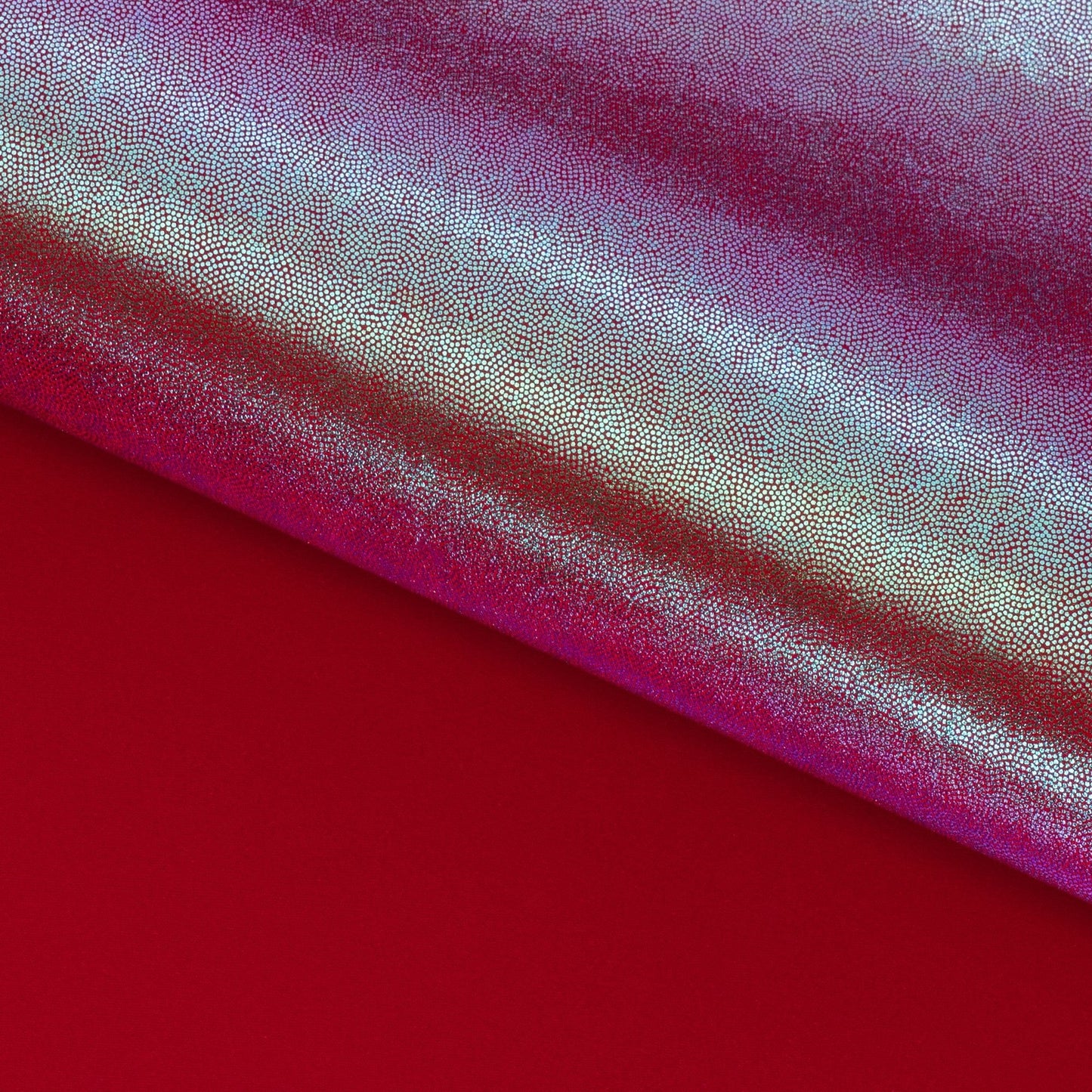 Mystique Foiled Spandex Fabric | Blue Moon Fabrics
