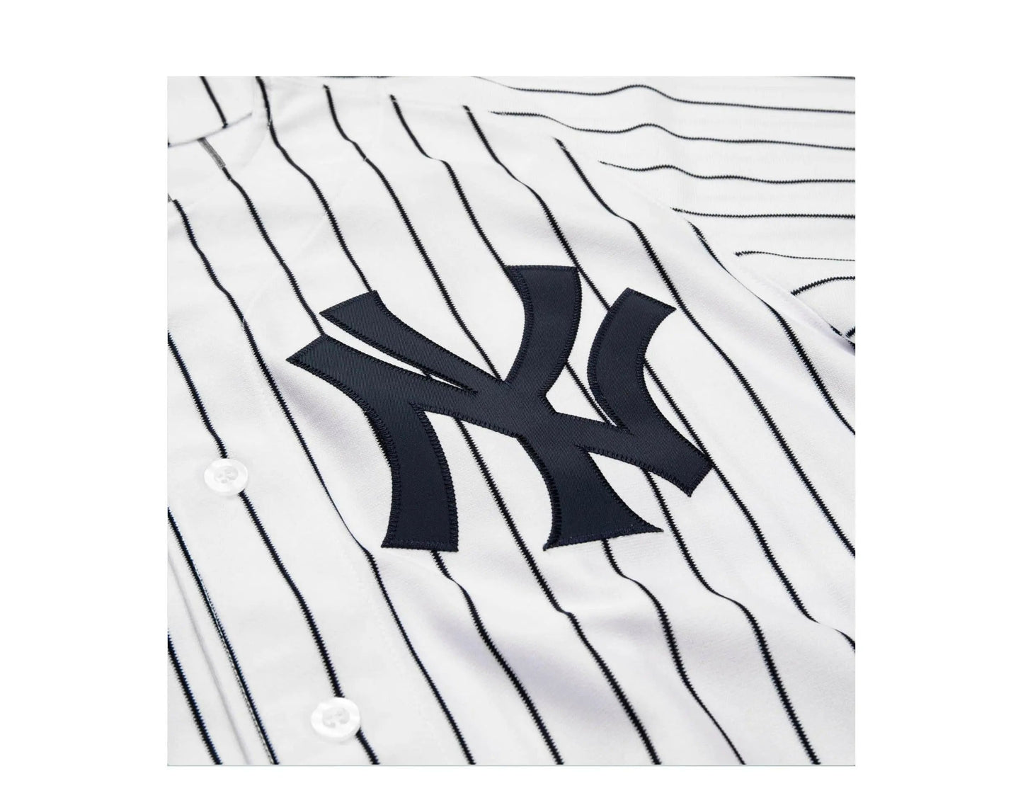 Mitchell & Ness New York Yankees Derek Jeter Authentic Jersey Men Jersey White/Navy Pinstripe