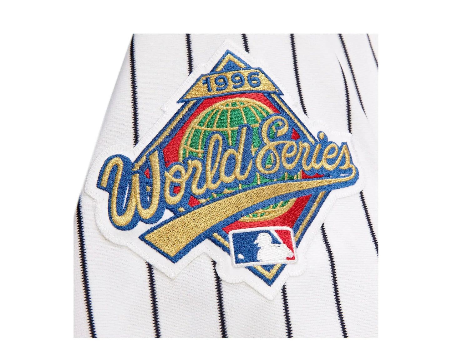 Mitchell & Ness New York Yankees Derek Jeter Authentic Jersey Men Jersey White/Navy Pinstripe