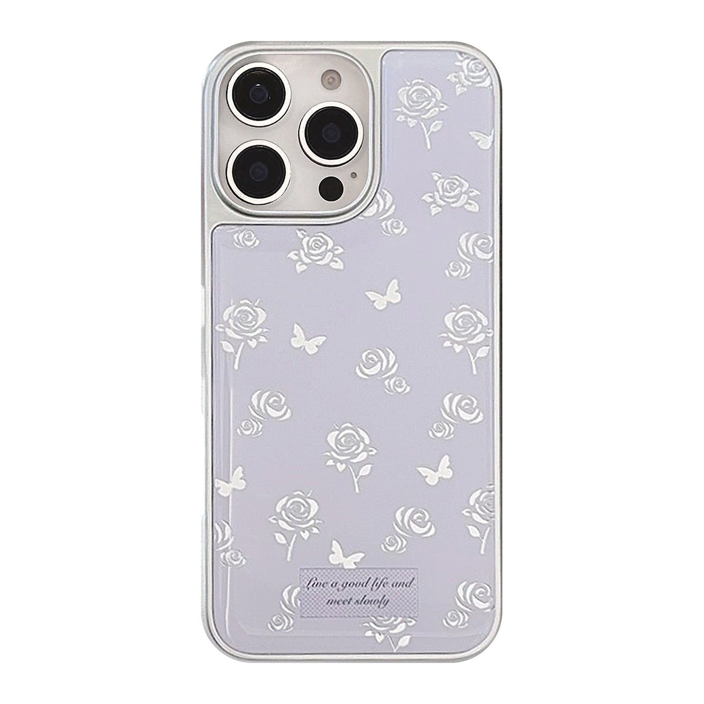 Gilt ins rose butterfly for 16 apple 17pro max mobile phone case iphone14 Epoxy 13 gentle 15