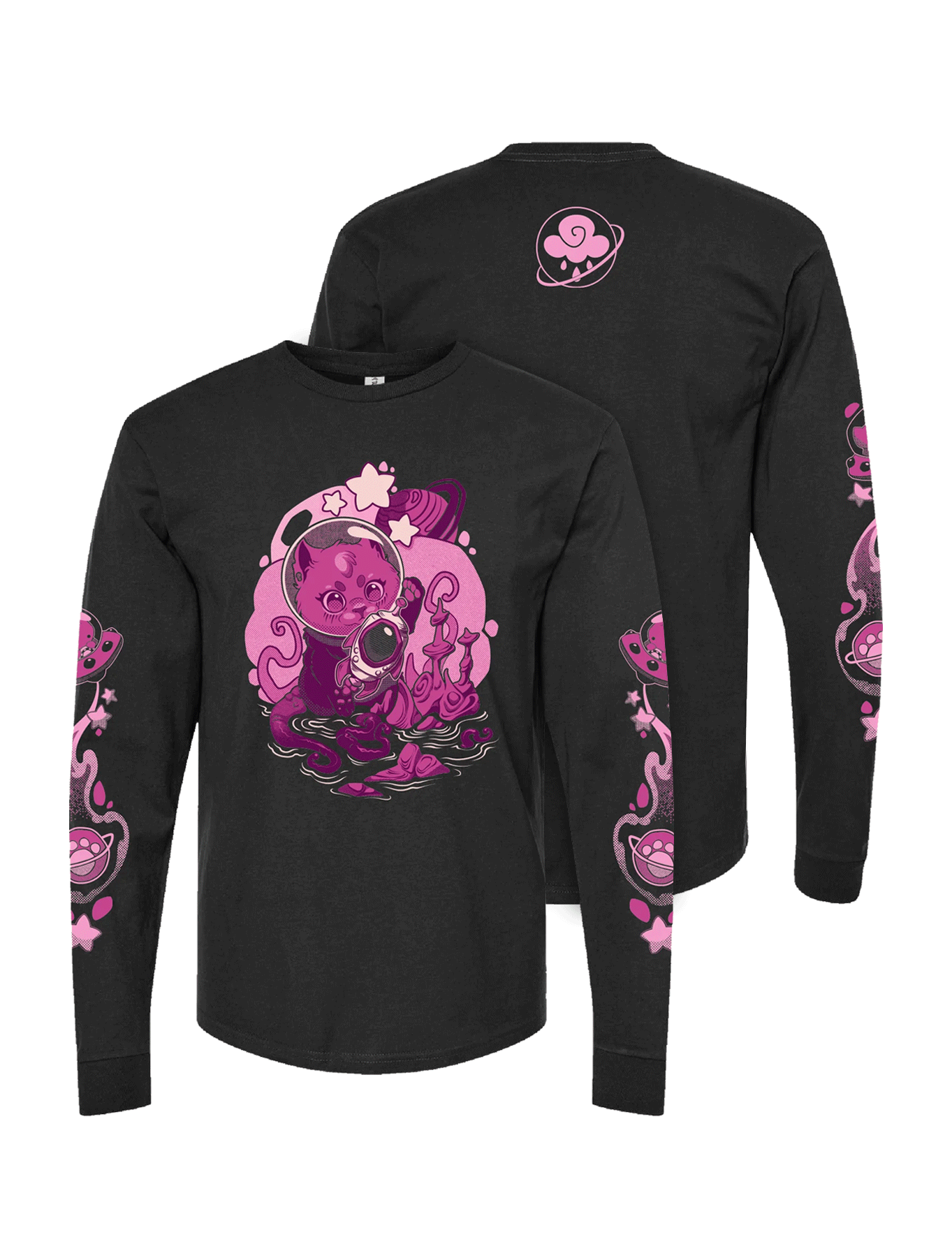Space Cat · Long Sleeve Shirt