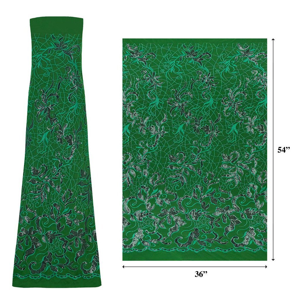 Renaissance Stretch Mesh Sequin Fabric | Blue Moon Fabrics