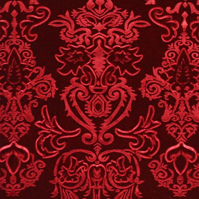 Royalty Embossed Stretch Velvet Fabric | Blue Moon Fabrics