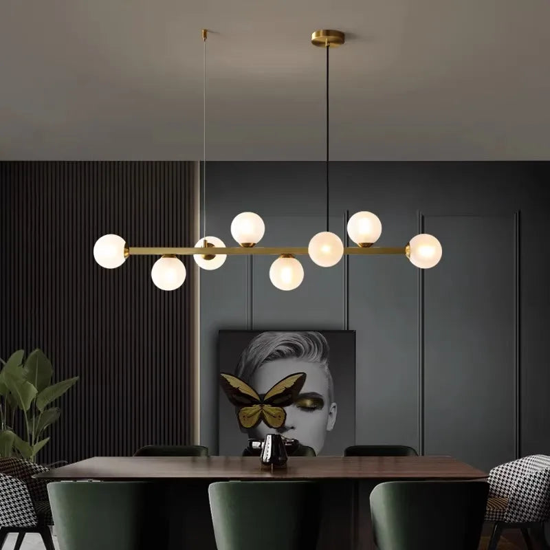 DecorBites™ LED Pendant Chandeliers for Modern Living and Dining Room Lighting