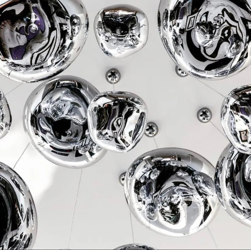 DecorBites™ Glass Pendant Lights: Nordic Kitchen Bedroom Living Room Dining Chandeliers Fixture