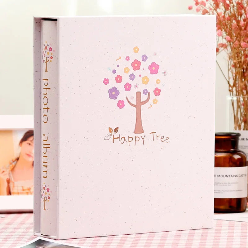 DecorBites™ 6-inch Family Baby Wedding Scrapbook Album with 200 Pages