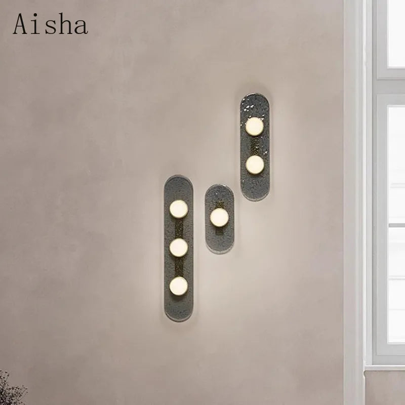 DecorBites™ Glass Wall Lamp for Home Bedroom Staircase Decor