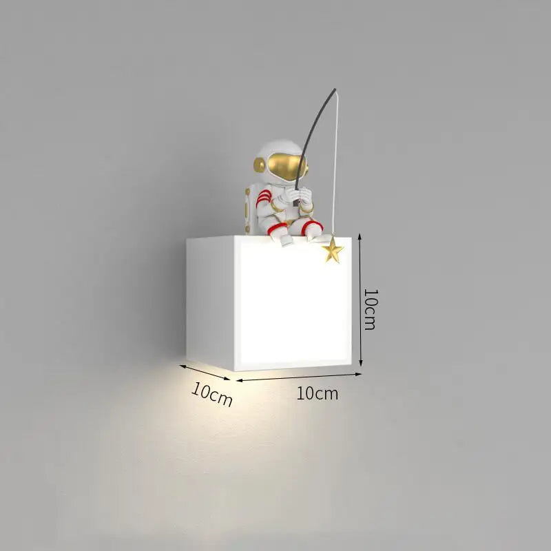 DecorBites™ Astronaut Cartoon Sconce Metal Lighting for Creative Living Room Décor