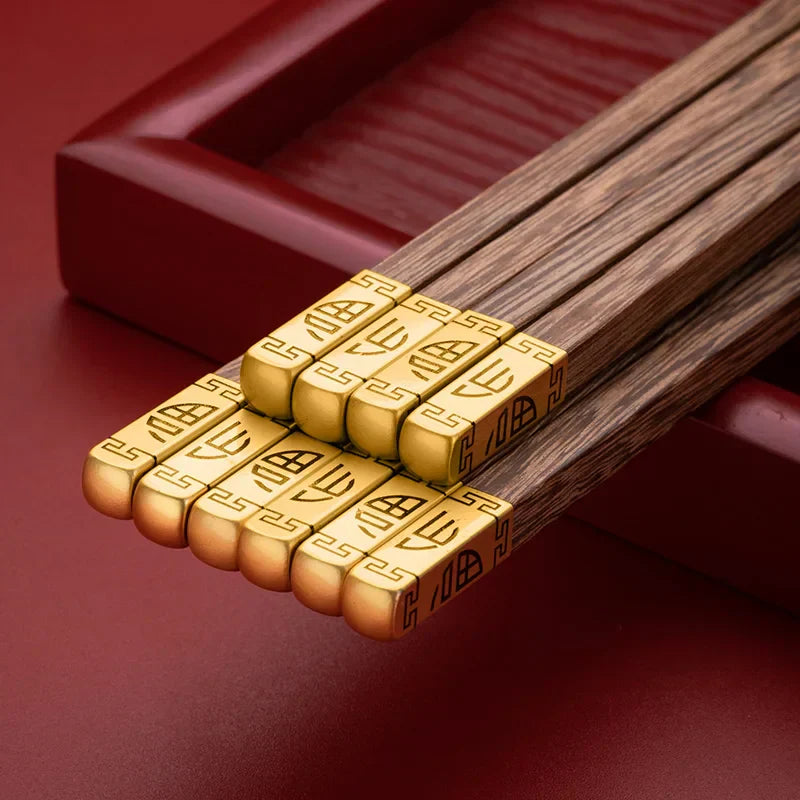 DecorBites™ Chicken-wing Wood Chopsticks Set