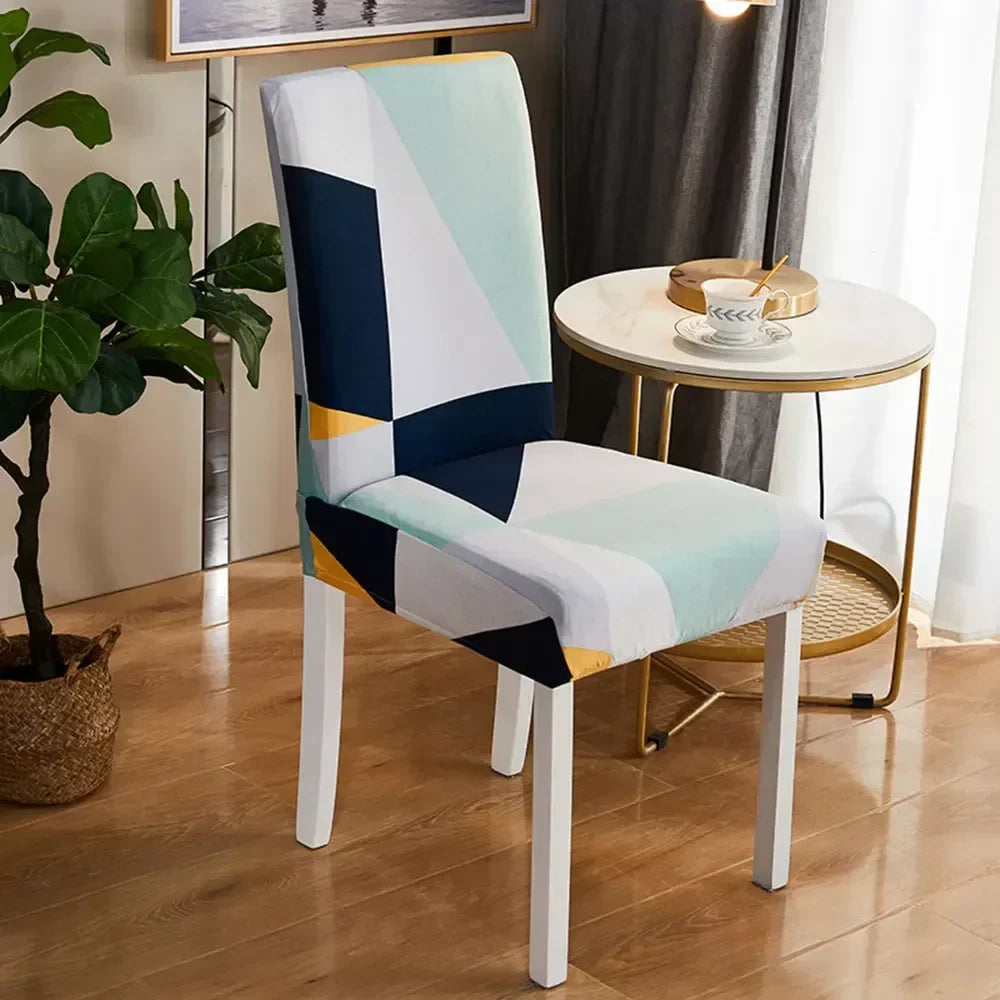 DecorBites™ Bohemian Mandala Stretch Chair Cover Slipcovers - Elastic Seat Case for Banquets