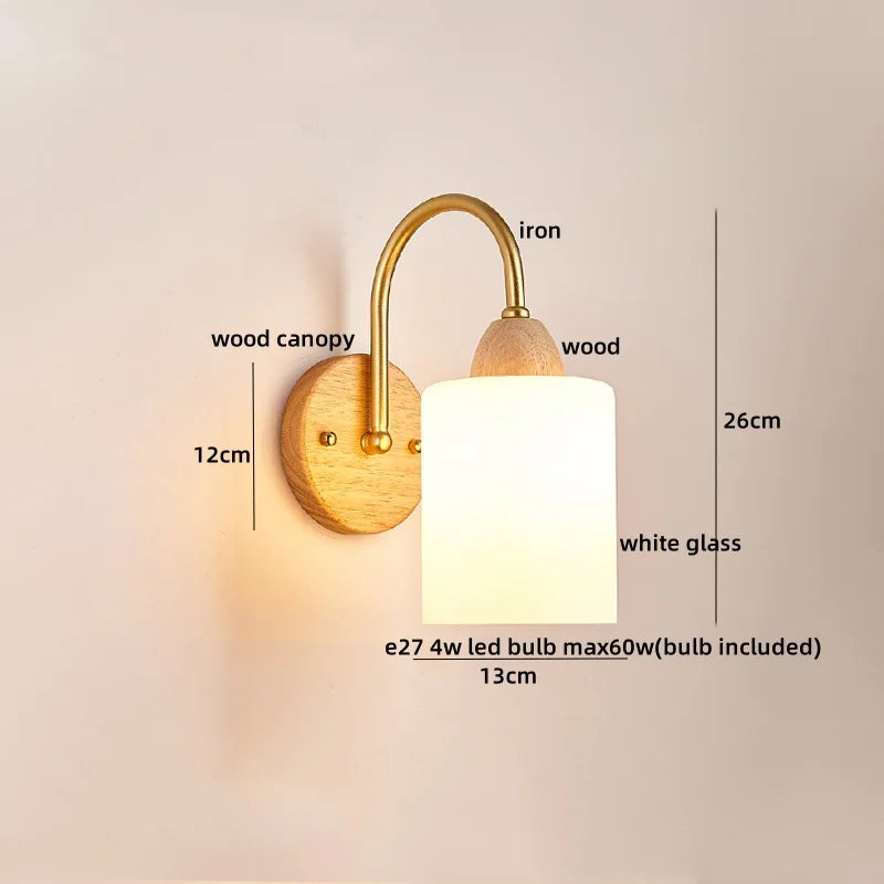 DecorBites™ LED Wall Lamps: Nordic Modern Design for Home Decor, Living Room, Bar, Stair - Pull Chain Switch