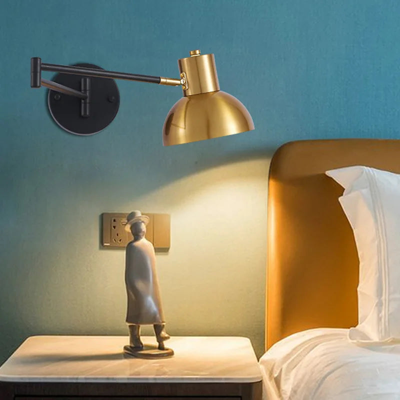 DecorBites™ Iron Art LED Wall Lamp for Bedroom Stair Kitchen Living Room Decor