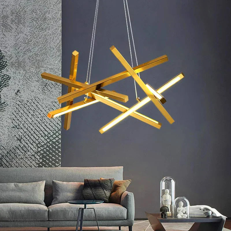 DecorBites™ LED Chandelier Lighting for Living Room Bedroom Dining Room Decoration