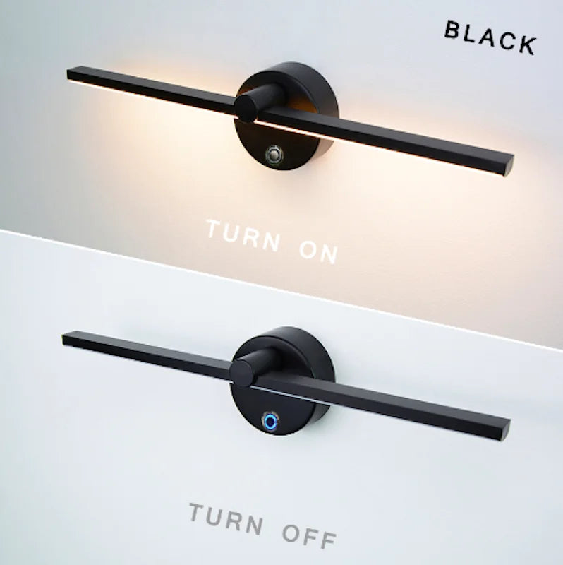 DecorBites™ Linear LED Vanity Wall Light with Switch, 300° Rotation, 41CM - Nordic Minimalist Style