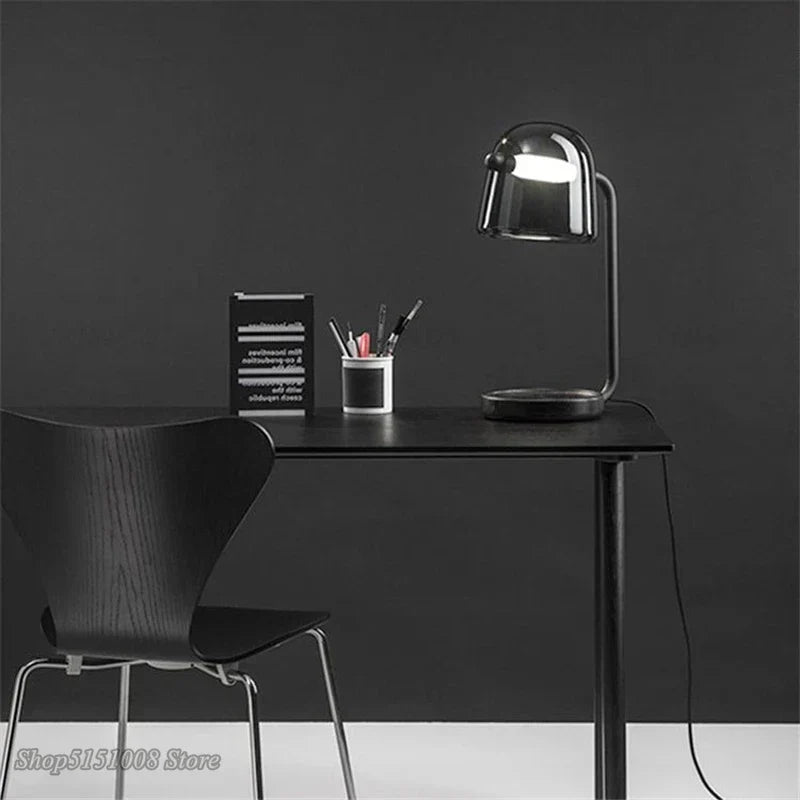 DecorBites™ LED Glass Floor Lamp Modern Living Room Bedroom Lighting Fixtures