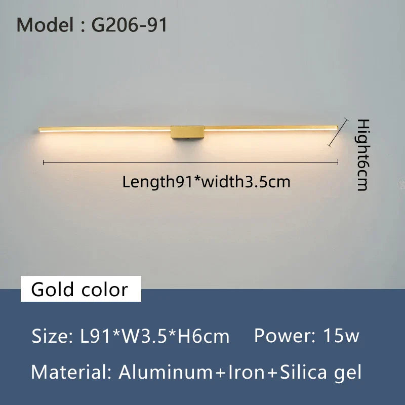 DecorBites™ LED Bathroom Mirrors with Lights, Wall Lamps, and Vanity Light Fixtures
