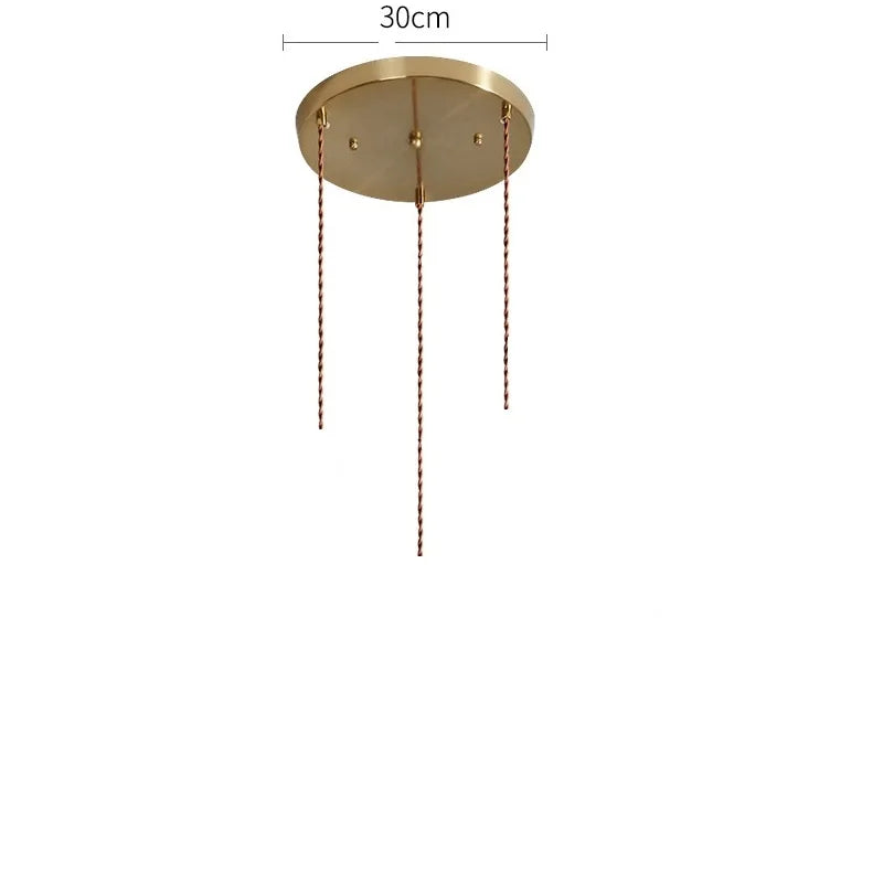 DecorBites™ Green Glass LED Pendant Lights for Indoor Lighting in Home, Living Room, Bar & Coffee