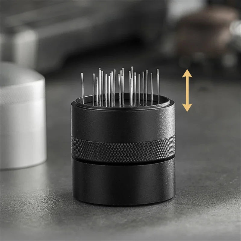 DecorBites™ Coffee Needle Distributor Espresso Stirrer Tool in Stainless Steel