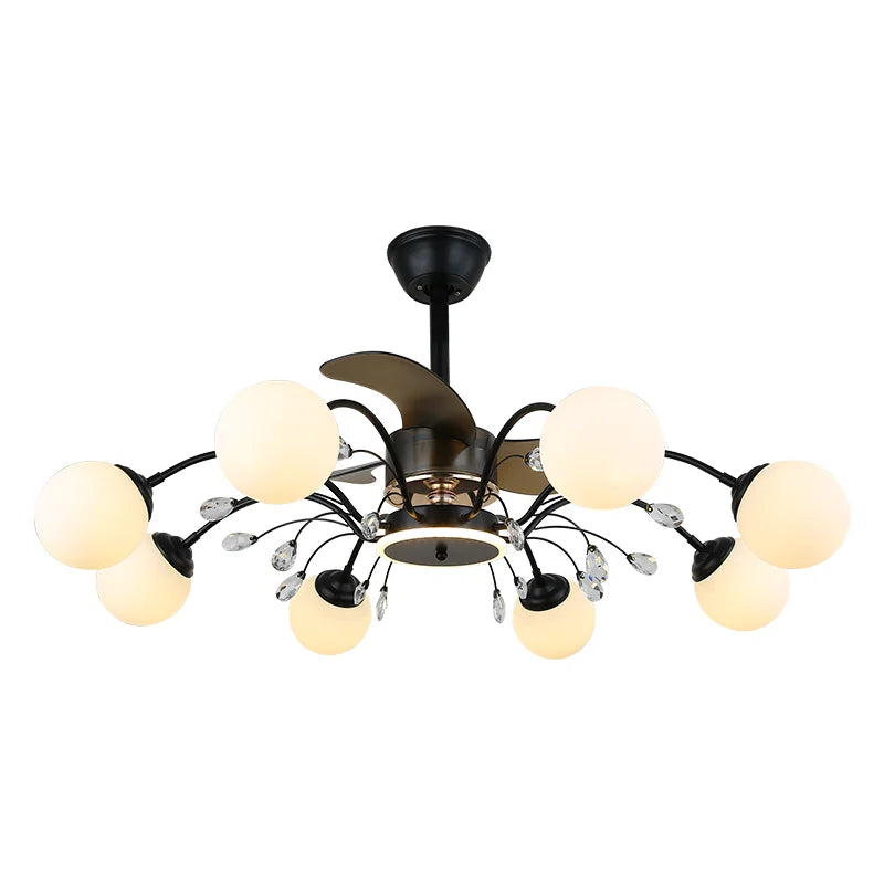 DecorBites™ Branch LED Ceiling Fan Lights with Remote Control for Home, Bedroom, Dining Room