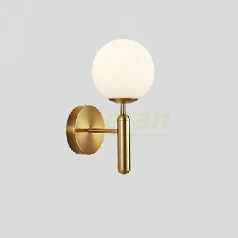 DecorBites™ Glass Ball LED Wall Lamps Bedroom Living Room Bedside Lights