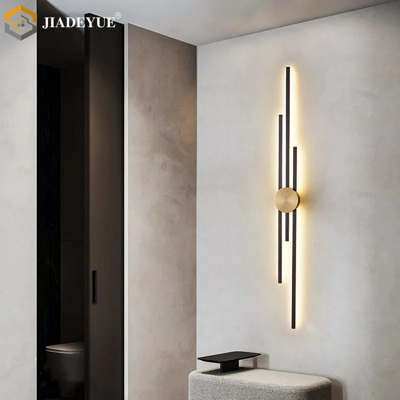 DecorBites™ LED Long Wall Lamp: Modern Nordic Design for Living Room, Bedroom, Aisle