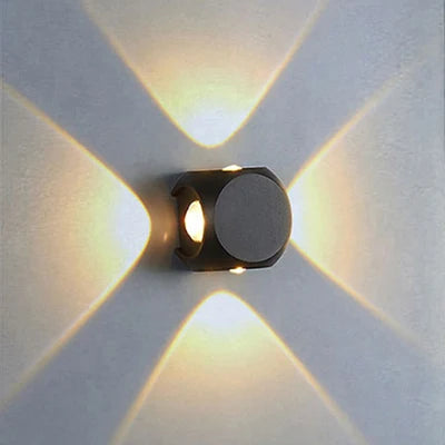 DecorBites™ 4W LED Wall Light for Home Decor and Outdoor Garden Sconce